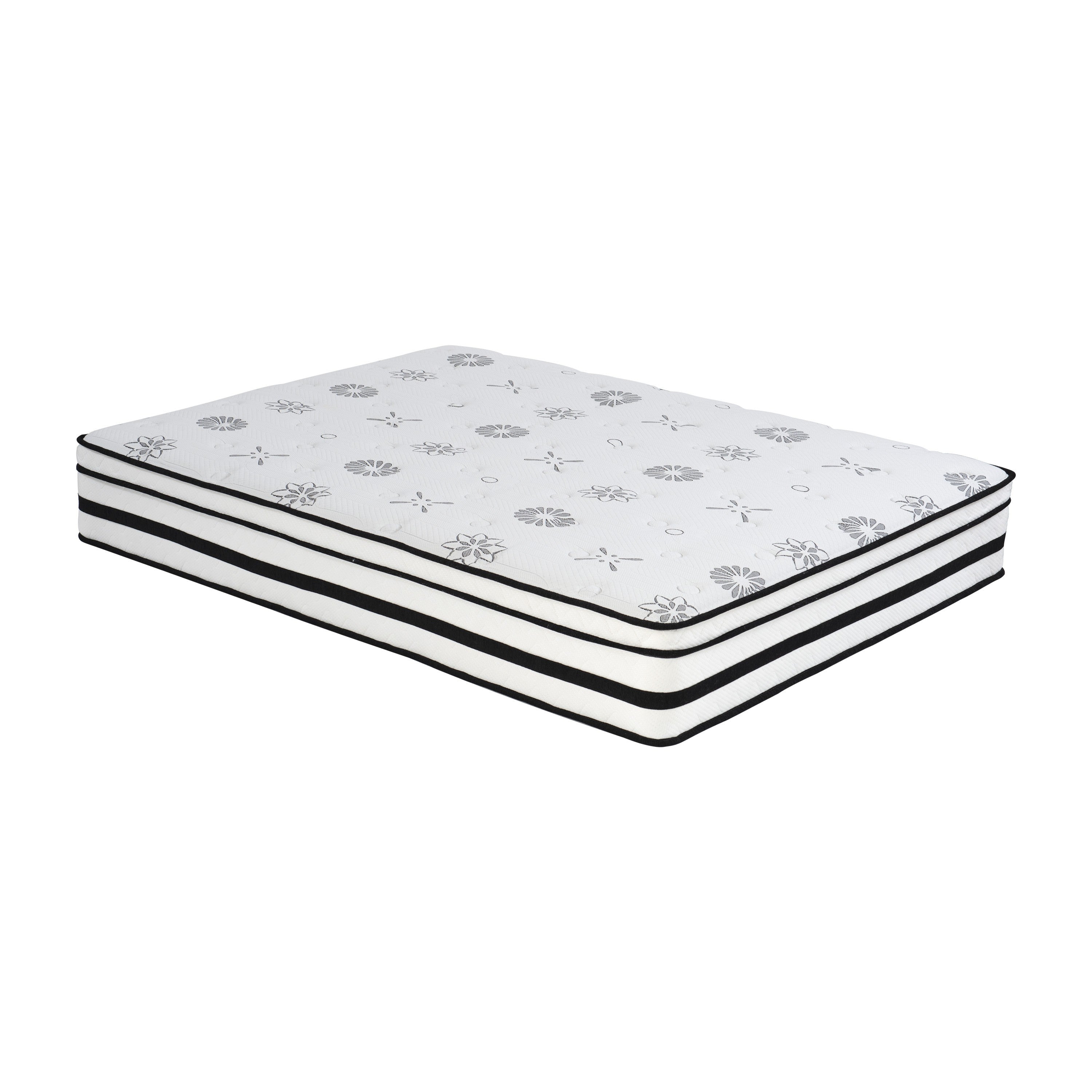 MT-PH12Q 12" Queen Hybrid Mattress - MT-PH12Q - Bien Home Furniture & Electronics