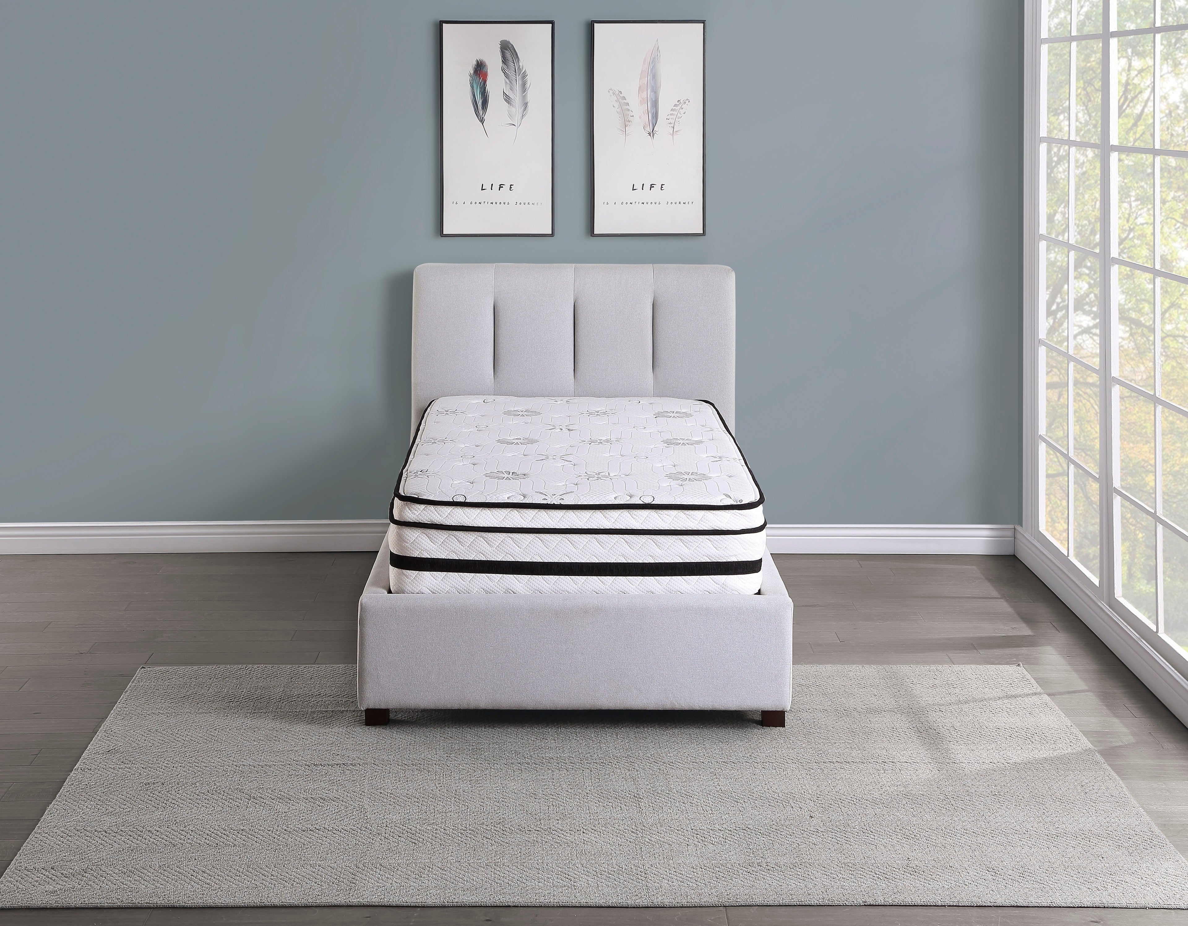 MT-PH12T 12" Twin Hybrid Mattress - MT-PH12T - Bien Home Furniture & Electronics