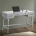 Mugga White 3-Drawer Writing Desk - 800745 - Bien Home Furniture & Electronics
