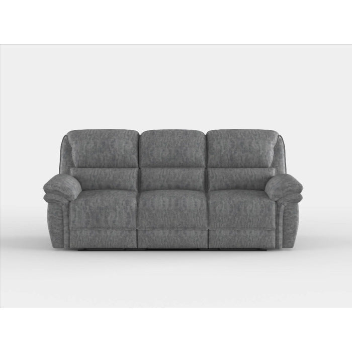 Muirfield Gray Double Reclining Sofa - 9913-3 - Bien Home Furniture & Electronics