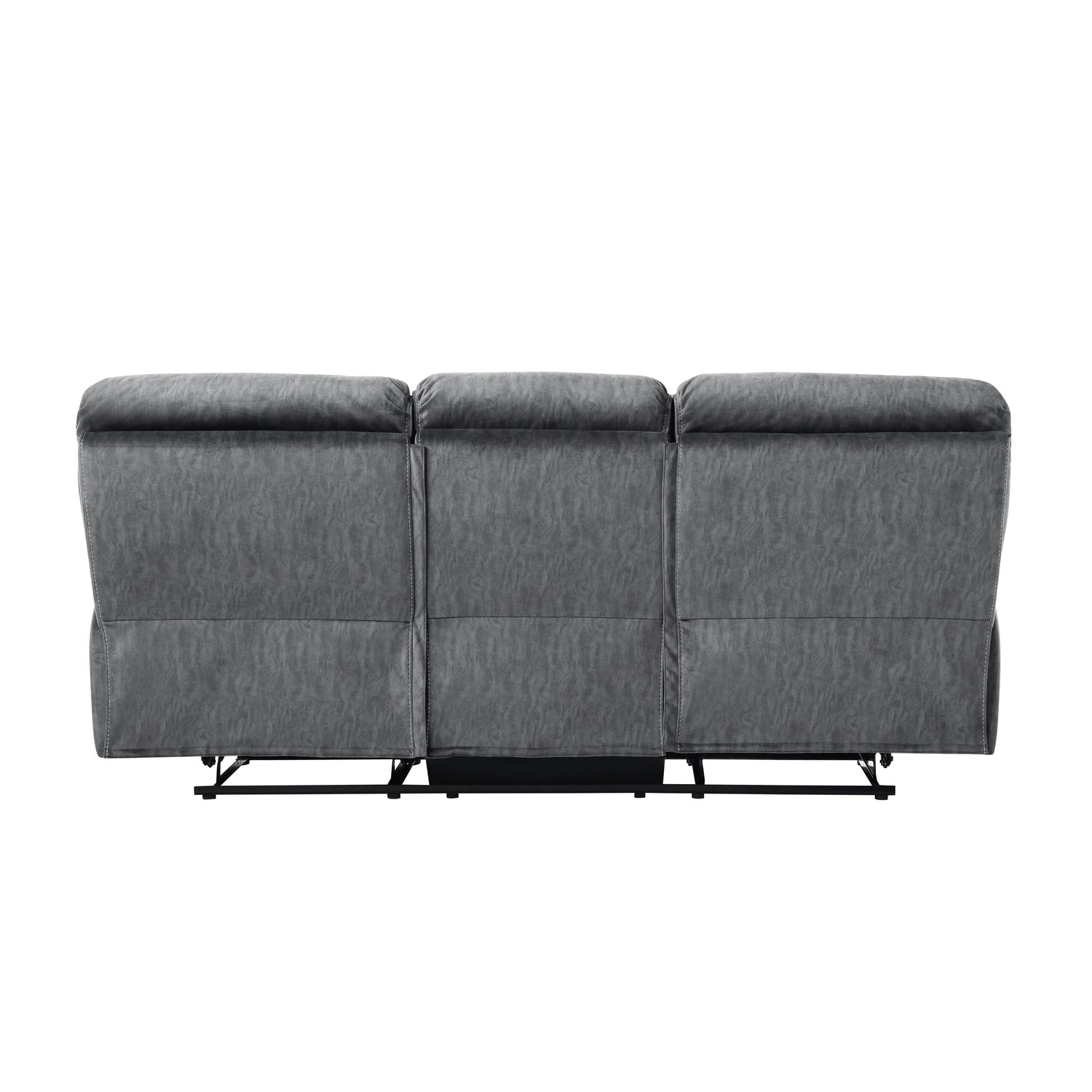 Muirfield Gray Double Reclining Sofa - 9913-3 - Bien Home Furniture & Electronics