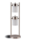 Munson Adjustable Swivel Table Lamp Brushed Silver - 900732 - Bien Home Furniture & Electronics