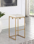 Nadia Beige/Gold Square Padded Seat Bar Stool, Set of 2 - 183646 - Bien Home Furniture & Electronics