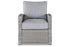 NAPLES BEACH Light Gray Lounge Chair with Cushion - P439-820 - Bien Home Furniture & Electronics
