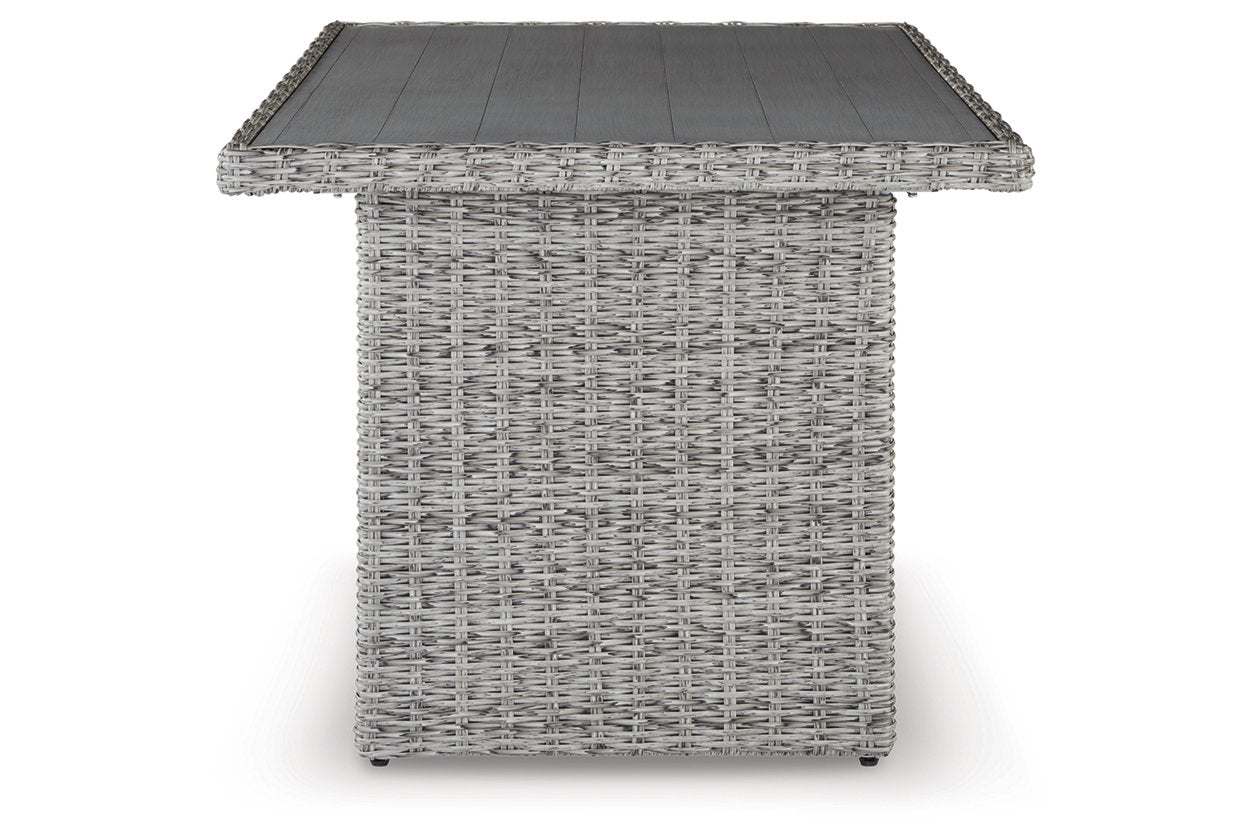 NAPLES BEACH Light Gray Outdoor Multi-use Table - P439-625 - Bien Home Furniture & Electronics