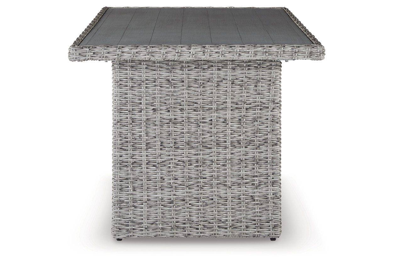 NAPLES BEACH Light Gray Outdoor Multi-use Table - P439-625 - Bien Home Furniture &amp; Electronics