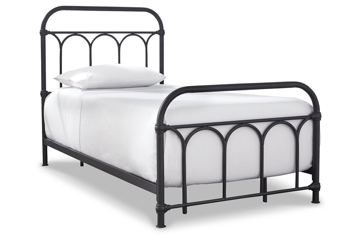 Nashburg Black Twin Metal Bed - B280-671 - Bien Home Furniture & Electronics