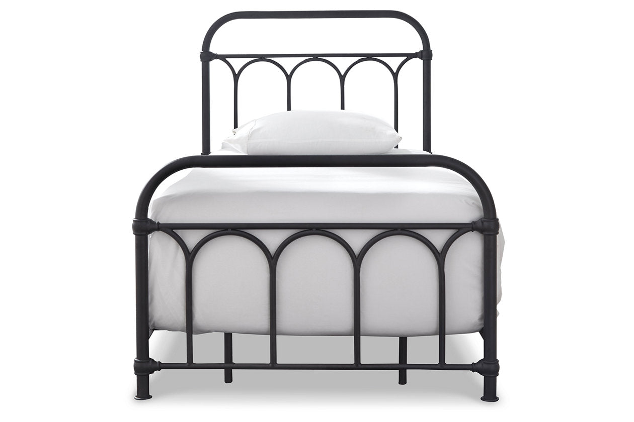Nashburg Black Twin Metal Bed - B280-671 - Bien Home Furniture & Electronics