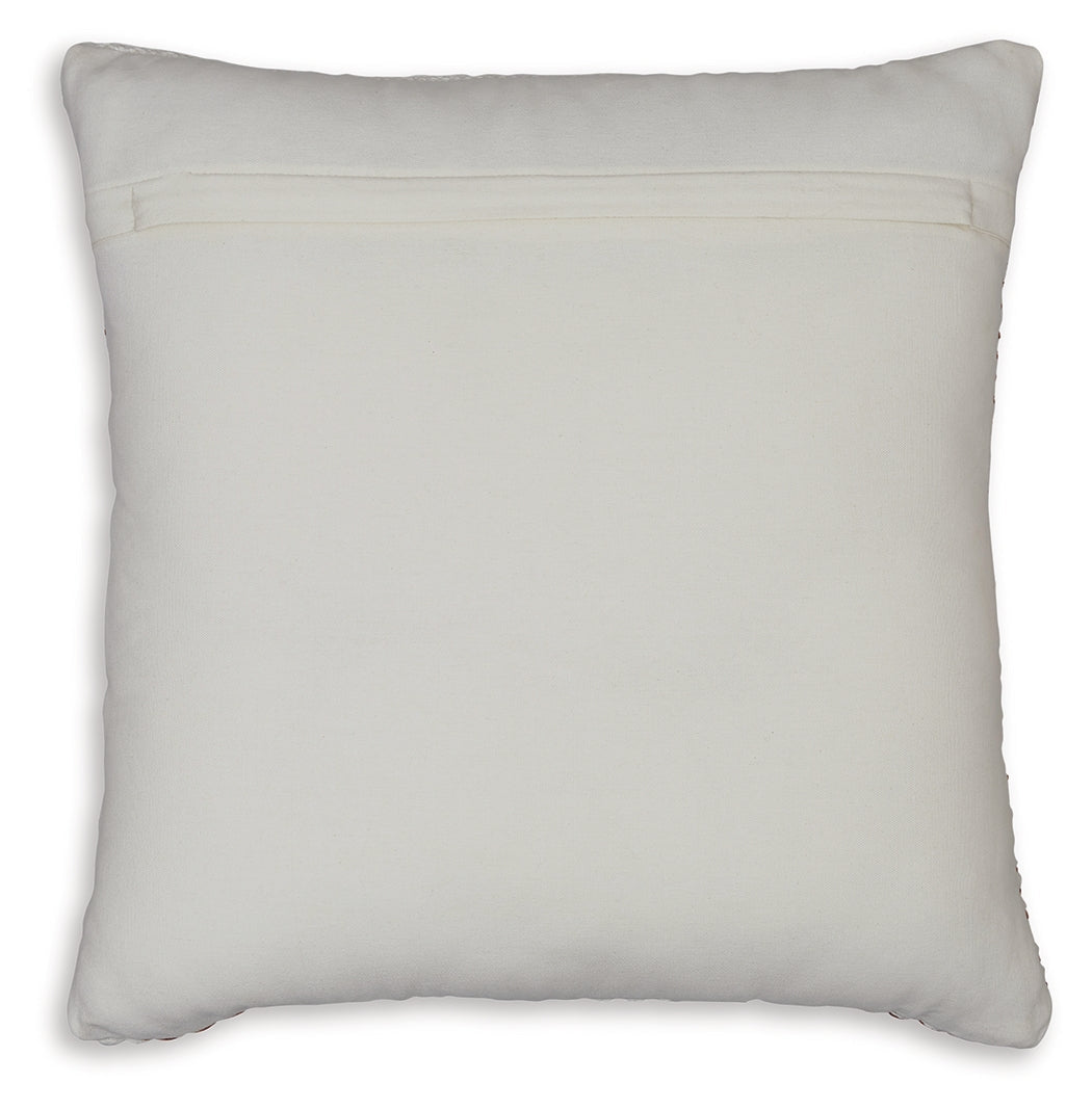 Nashlin White/Rust Pillow (Set of 4) - A1001038 - Bien Home Furniture &amp; Electronics