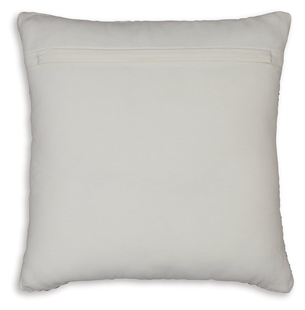 Nashlin White/Rust Pillow (Set of 4) - A1001038 - Bien Home Furniture & Electronics