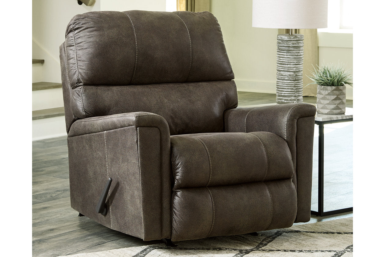 Navi Smoke Recliner - 9400225 - Bien Home Furniture & Electronics