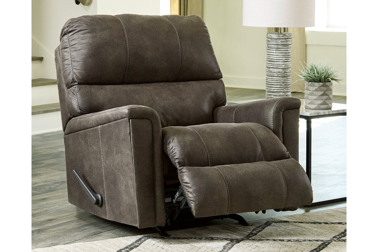 Navi Smoke Recliner - 9400225 - Bien Home Furniture & Electronics