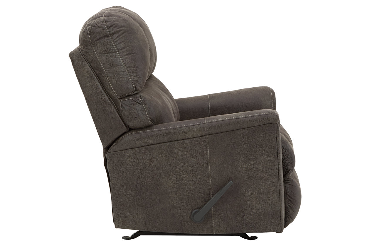 Navi Smoke Recliner - 9400225 - Bien Home Furniture & Electronics