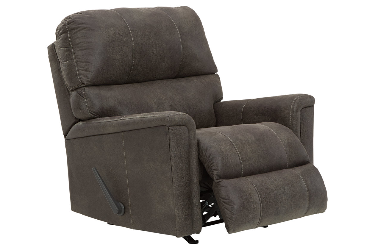 Navi Smoke Recliner - 9400225 - Bien Home Furniture & Electronics