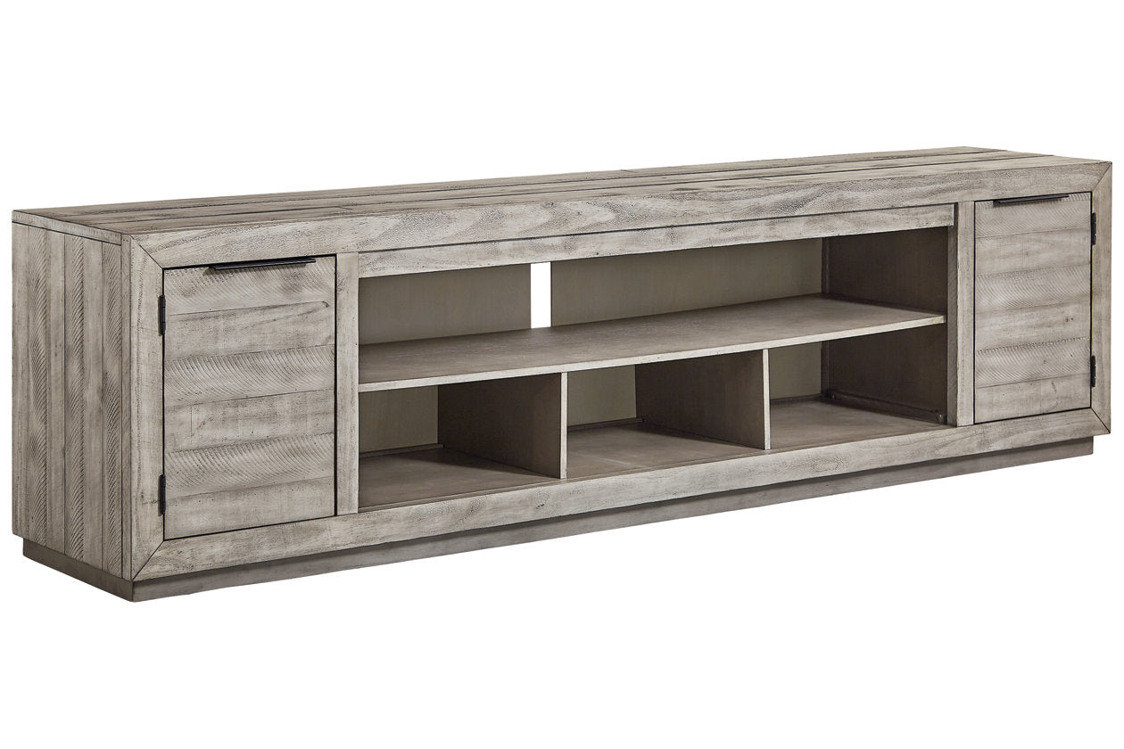 Naydell Gray 92" TV Stand - W996-78 - Bien Home Furniture & Electronics