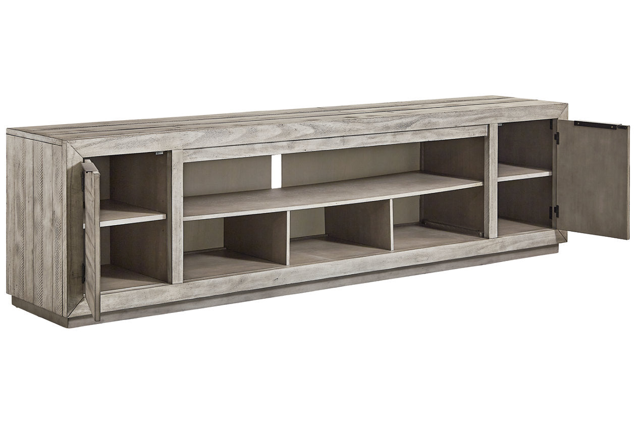Naydell Gray 92" TV Stand - W996-78 - Bien Home Furniture & Electronics