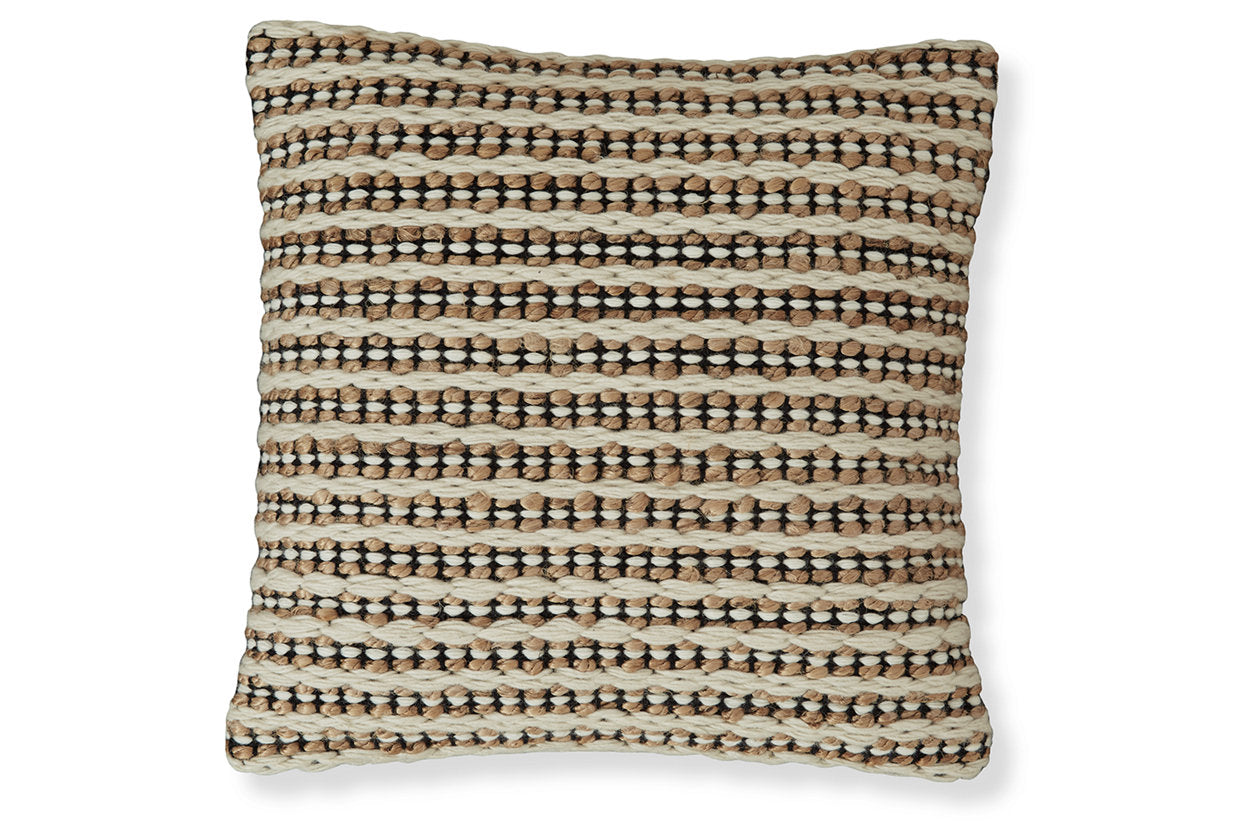 Nealington Brown/Black/White Pillow, Set of 4 - A1000929 - Bien Home Furniture & Electronics