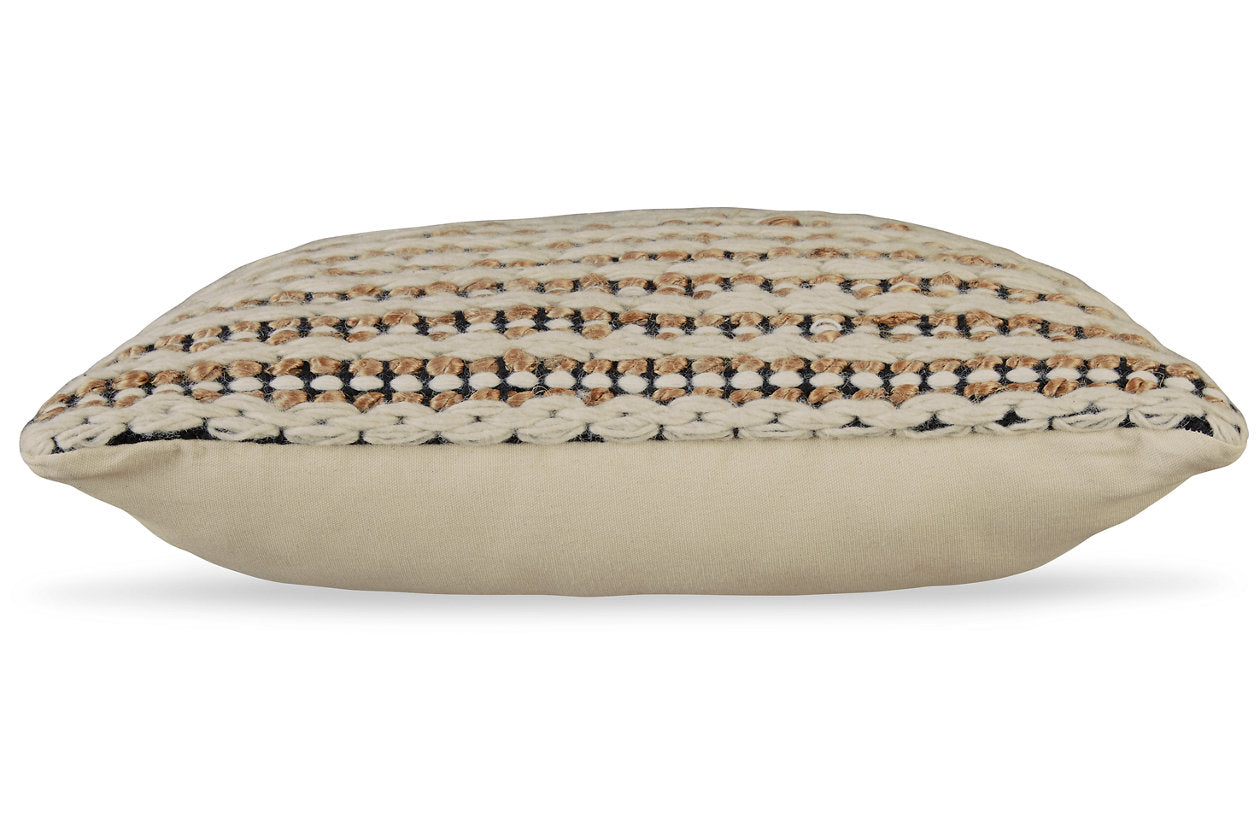 Nealington Brown/Black/White Pillow, Set of 4 - A1000929 - Bien Home Furniture & Electronics