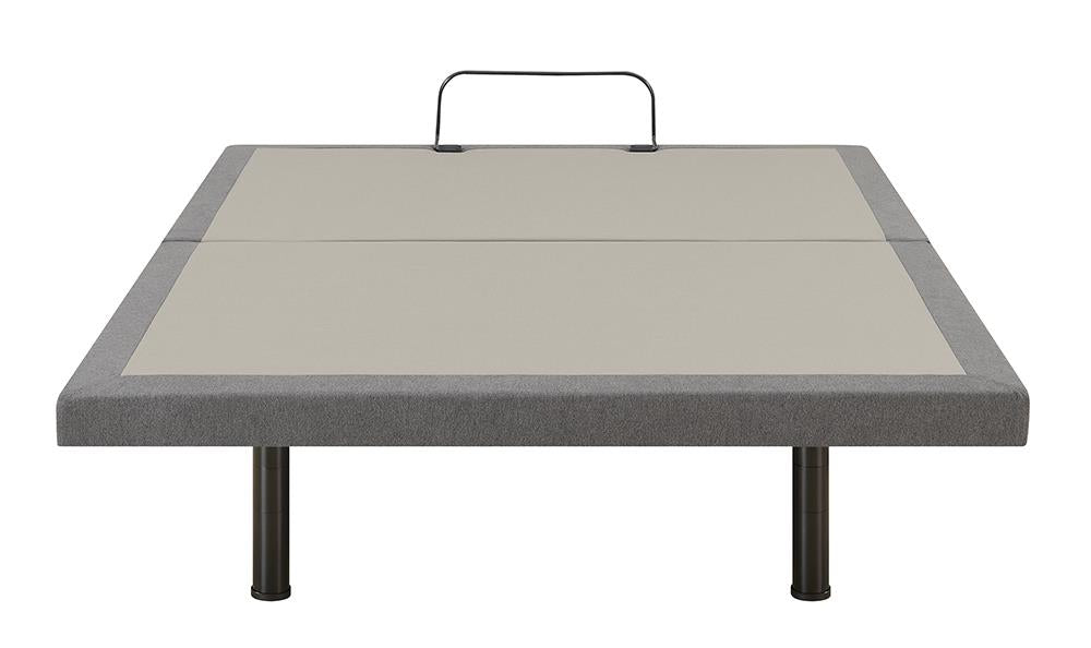 Negan Gray/Black Twin XL Adjustable Bed Base - 350132TL - Bien Home Furniture &amp; Electronics