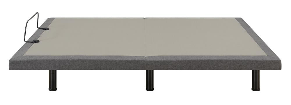 Negan Gray/Black Twin XL Adjustable Bed Base - 350132TL - Bien Home Furniture & Electronics