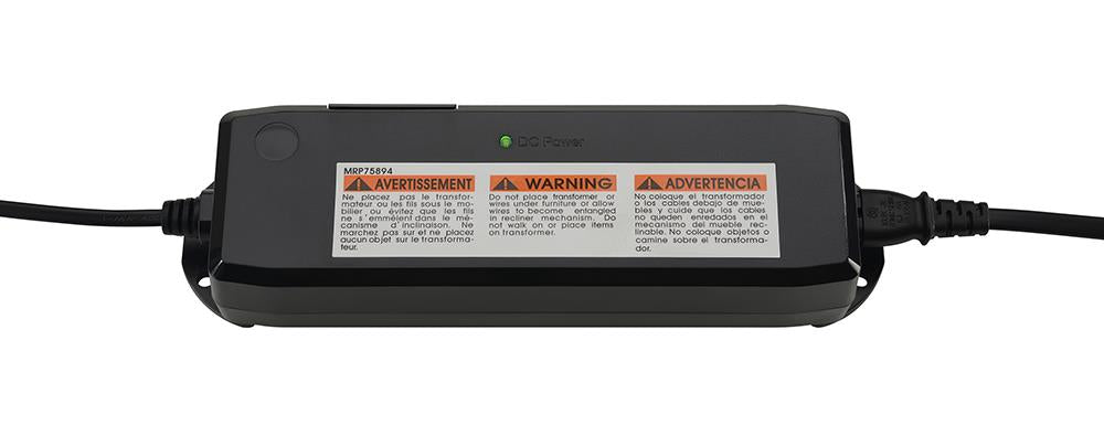 Negan Gray/Black Twin XL Adjustable Bed Base - 350132TL - Bien Home Furniture & Electronics