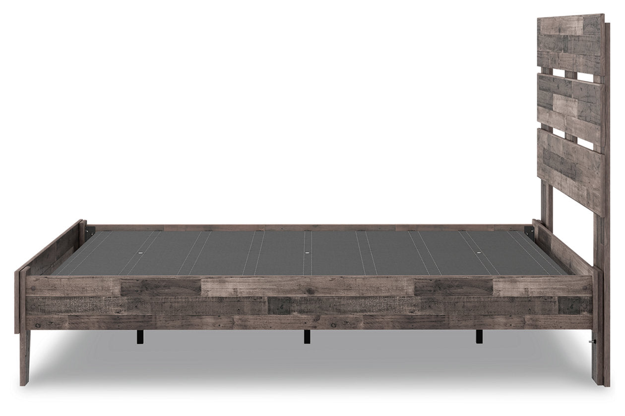Neilsville Multi Gray Full Panel Platform Bed - SET | EB2120-112 | EB2120-156 - Bien Home Furniture & Electronics