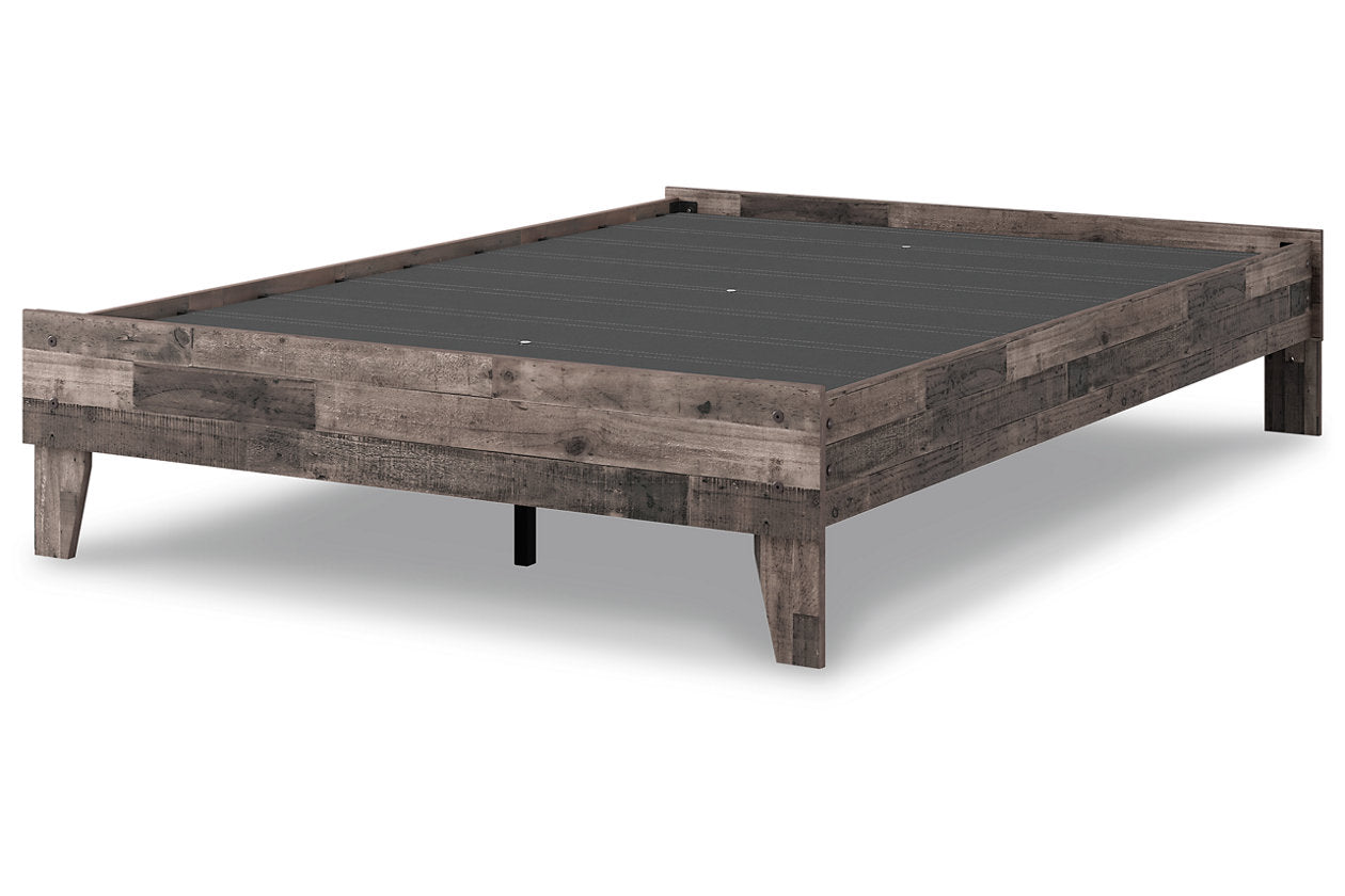 Neilsville Multi Gray Full Platform Bed - EB2120-112 - Bien Home Furniture & Electronics