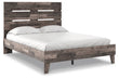 Neilsville Multi Gray Queen Panel Platform Bed - SET | EB2120-113 | EB2120-157 - Bien Home Furniture & Electronics