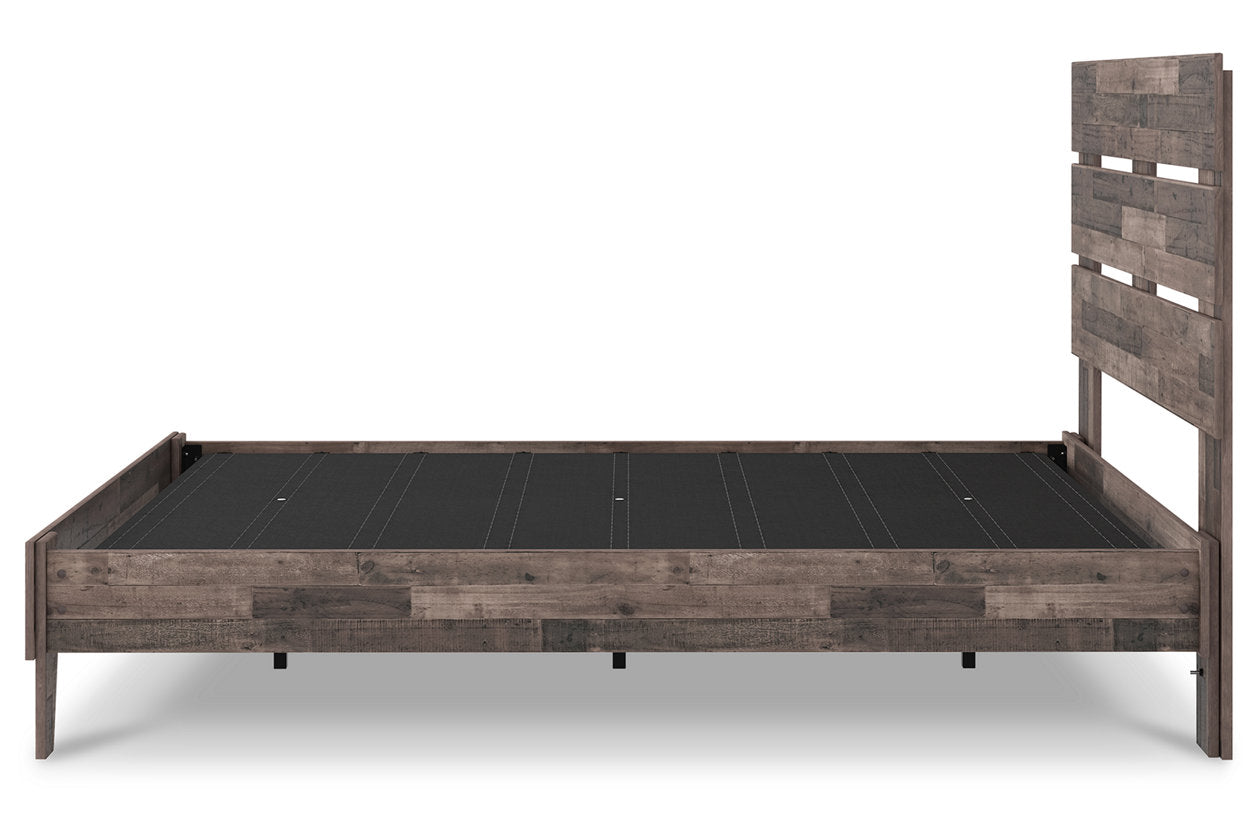Neilsville Multi Gray Queen Panel Platform Bed - SET | EB2120-113 | EB2120-157 - Bien Home Furniture & Electronics