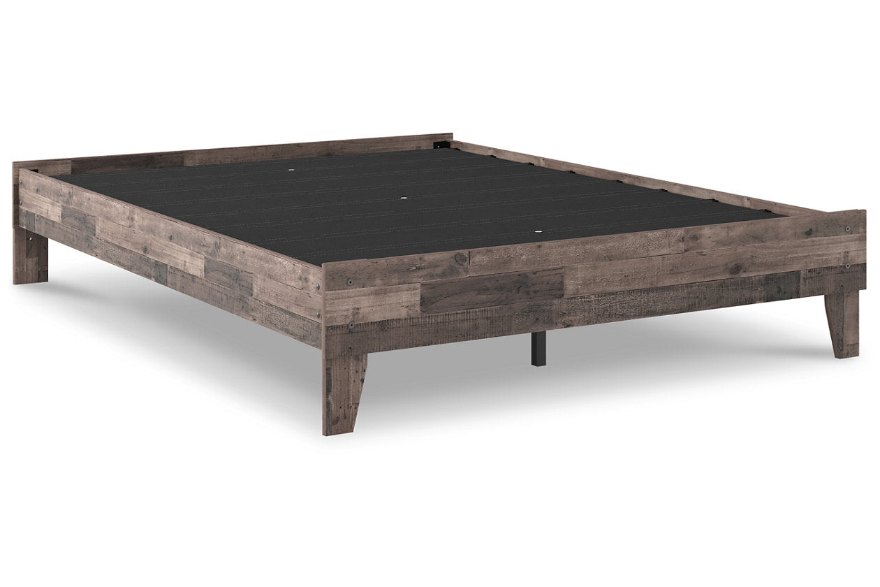 Neilsville Multi Gray Queen Platform Bed - EB2120-113 - Bien Home Furniture & Electronics