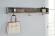 Neilsville Multi Gray Wall Mounted Coat Rack with Shelf - EA2120-151 - Bien Home Furniture & Electronics