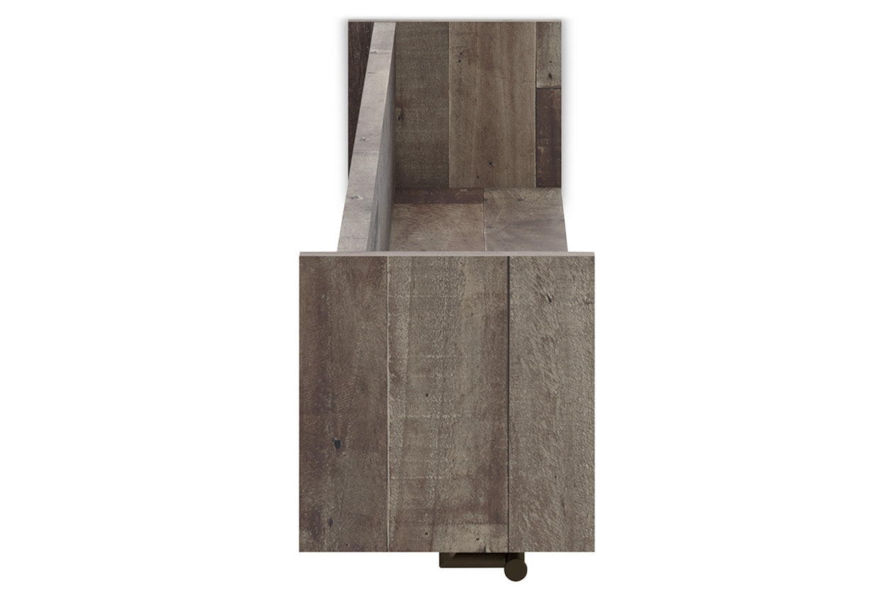 Neilsville Multi Gray Wall Mounted Coat Rack with Shelf - EA2120-151 - Bien Home Furniture & Electronics