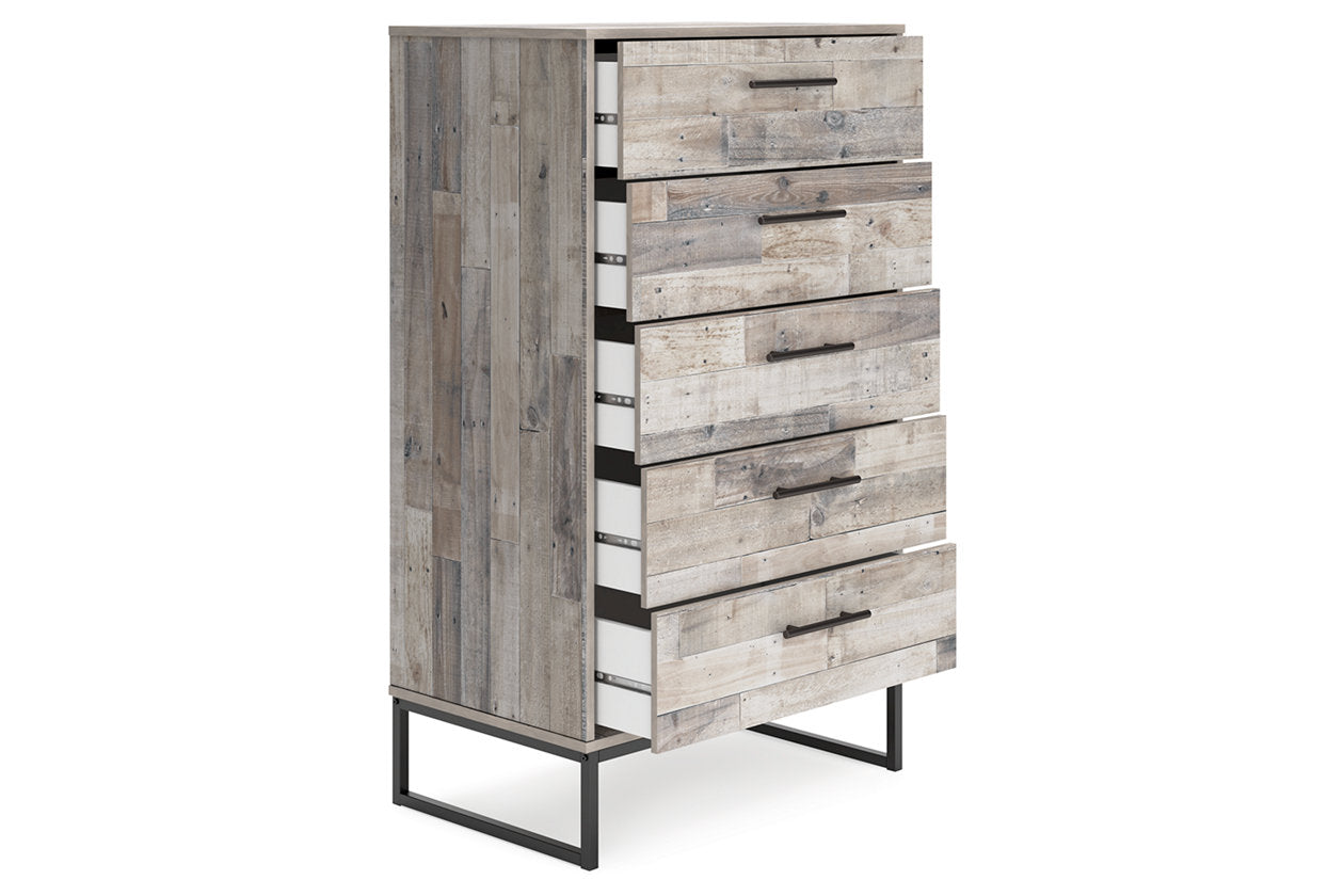 Neilsville Whitewash Chest of Drawers - EB2320-245 - Bien Home Furniture & Electronics