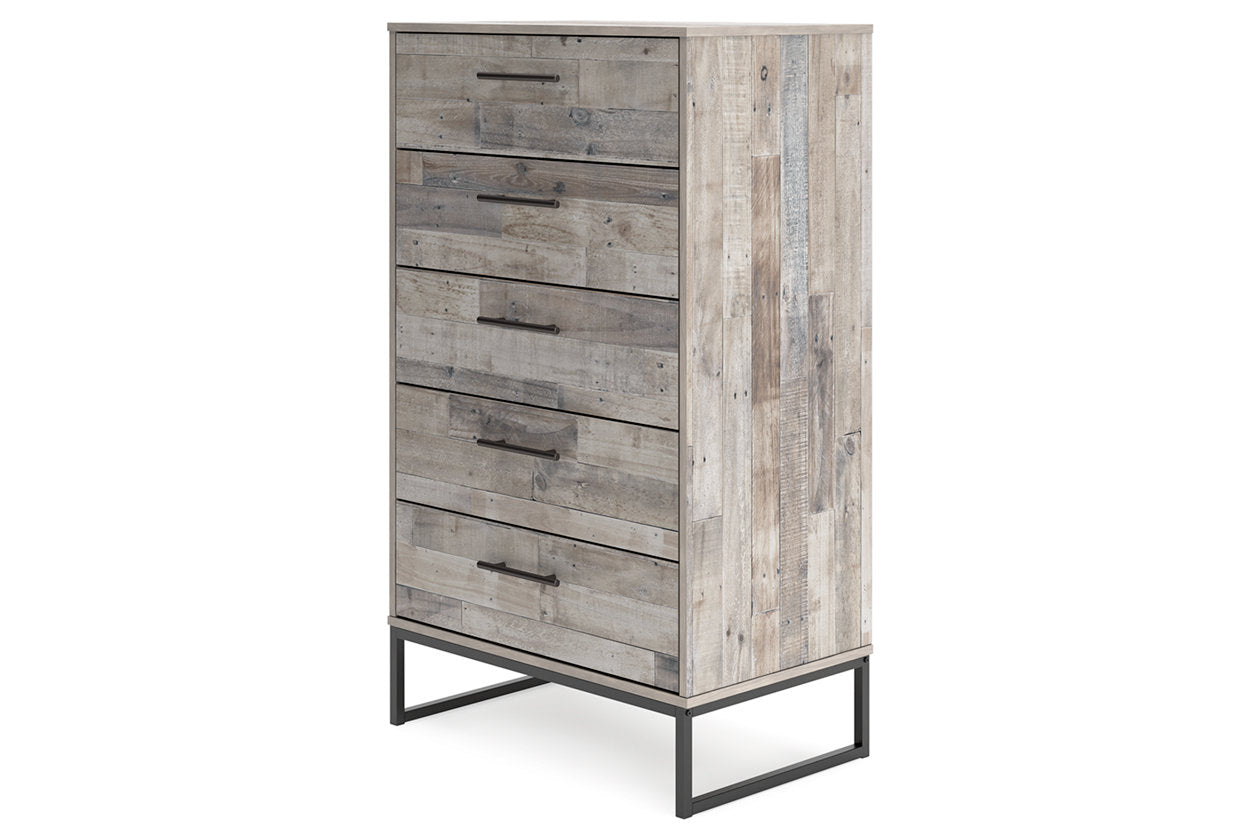 Neilsville Whitewash Chest of Drawers - EB2320-245 - Bien Home Furniture & Electronics