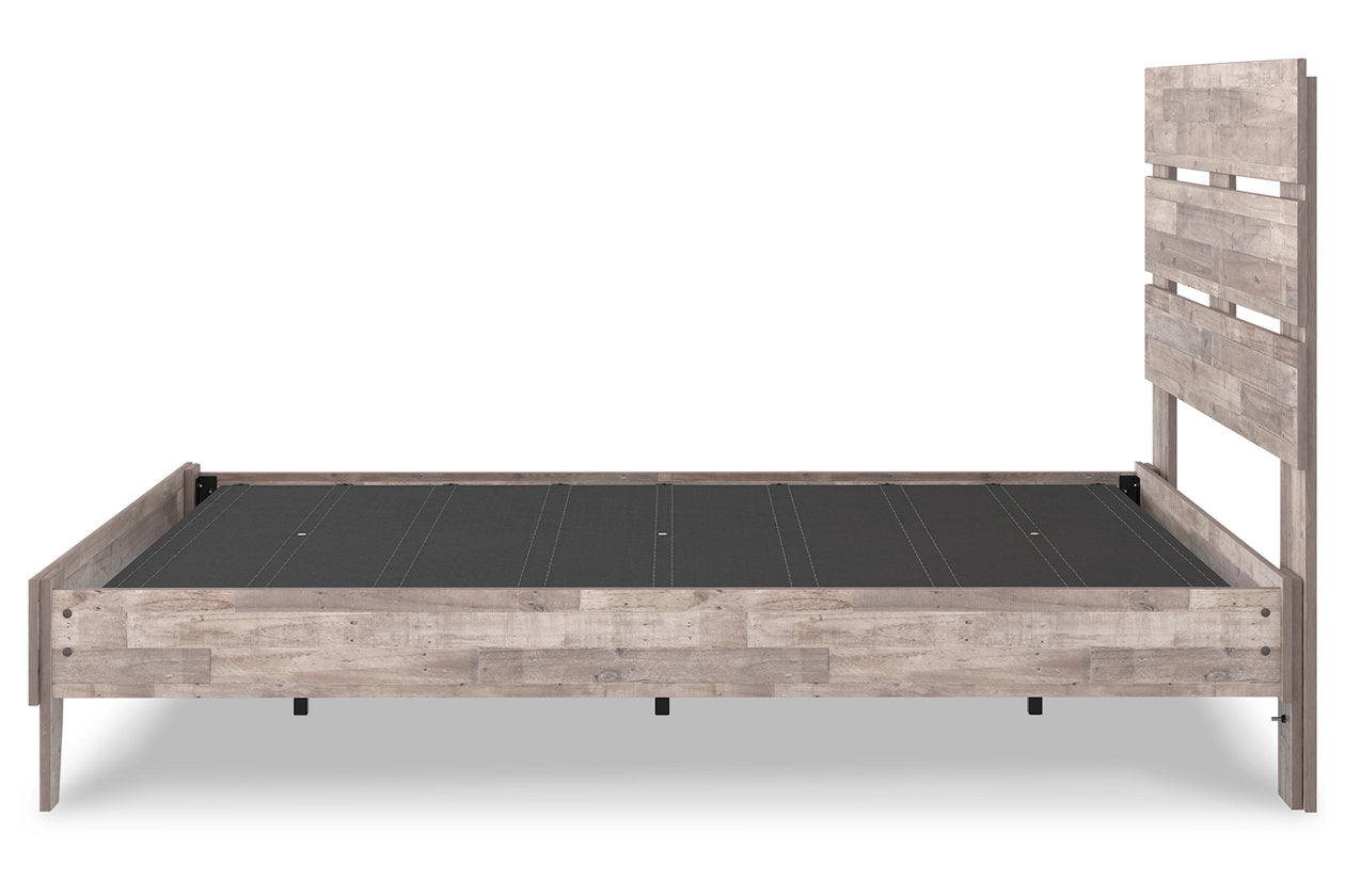 Neilsville Whitewash Queen Panel Platform Bed - SET | EB2320-113 | EB2320-157 - Bien Home Furniture & Electronics