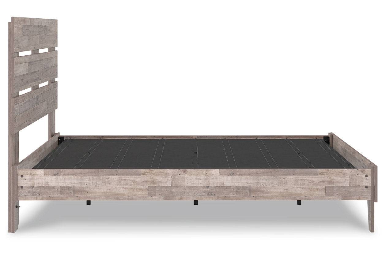 Neilsville Whitewash Queen Panel Platform Bed - SET | EB2320-113 | EB2320-157 - Bien Home Furniture & Electronics