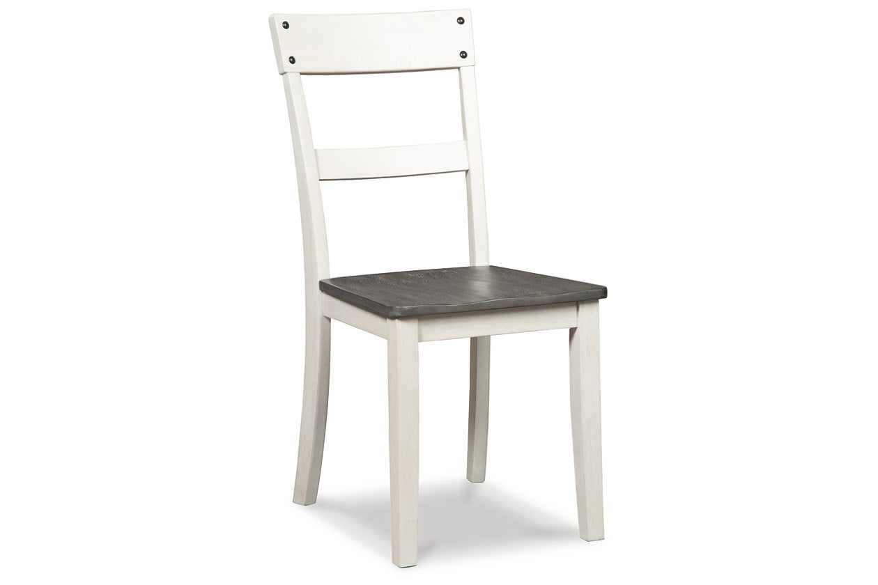 Nelling Two-tone Dining Chair, Set of 2 - D287-01 - Bien Home Furniture & Electronics