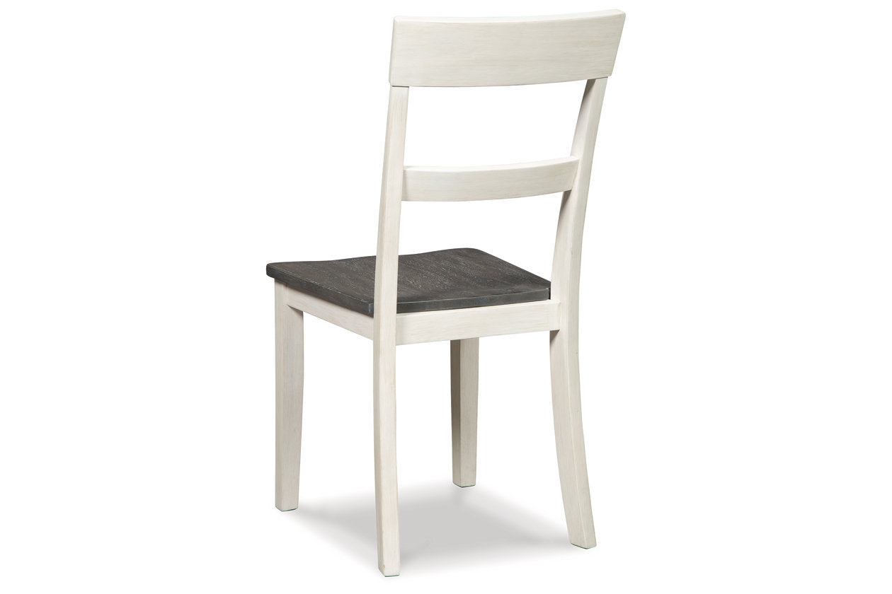 Nelling Two-tone Dining Chair, Set of 2 - D287-01 - Bien Home Furniture & Electronics