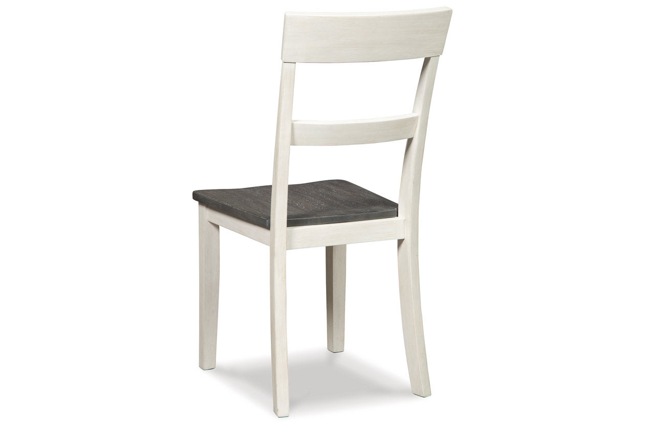 Nelling Two-tone Dining Chair, Set of 2 - D287-01 - Bien Home Furniture &amp; Electronics