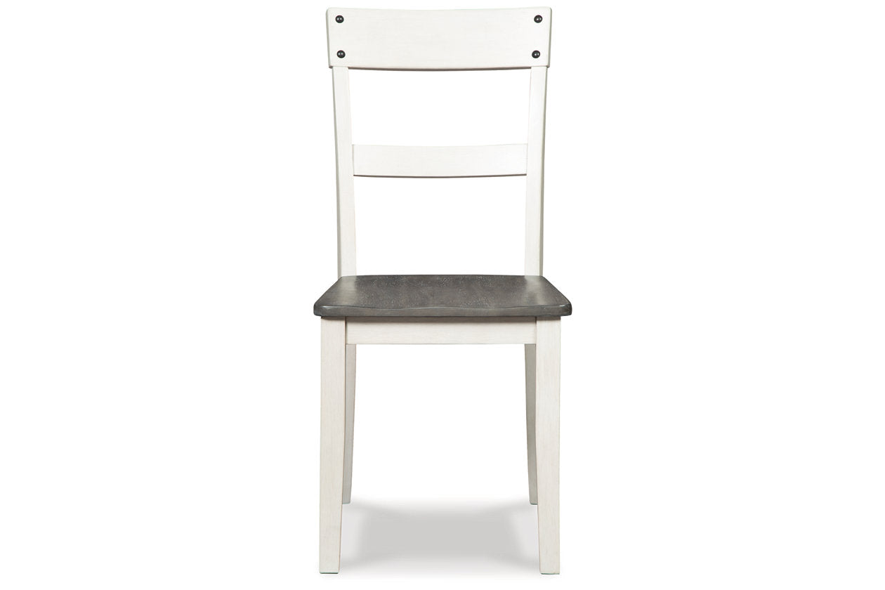 Nelling Two-tone Dining Chair, Set of 2 - D287-01 - Bien Home Furniture & Electronics