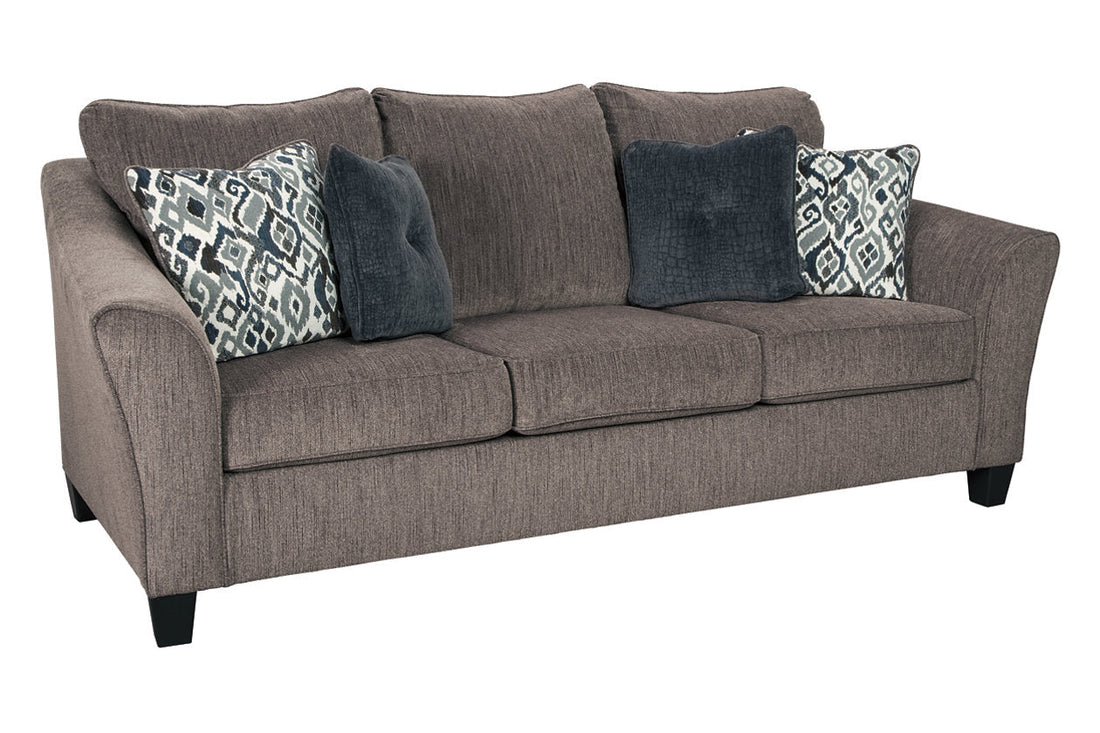 Nemoli Slate Queen Sofa Sleeper - 4580639 - Bien Home Furniture &amp; Electronics
