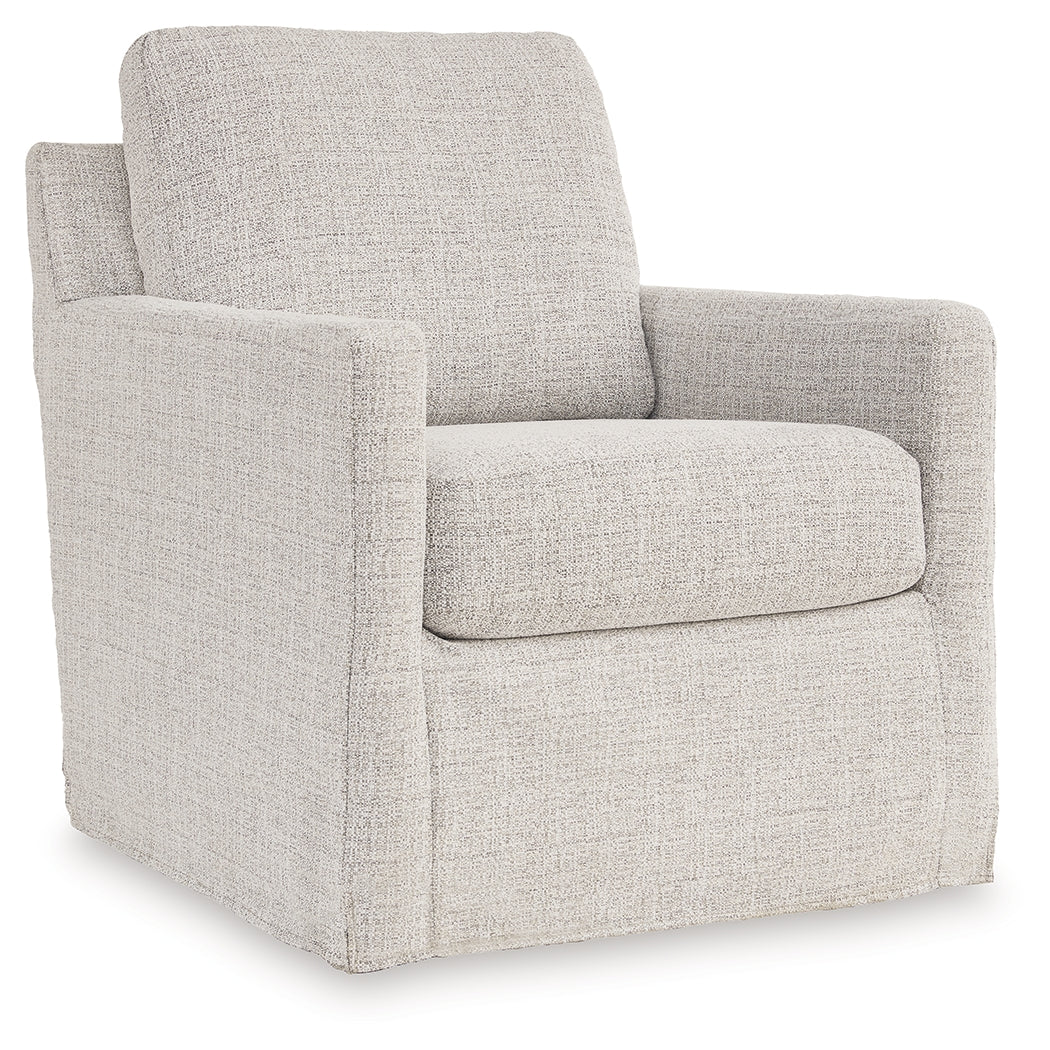 Nenana Next-Gen Nuvella Stone Swivel Glider Accent Chair - A3000644 - Bien Home Furniture & Electronics