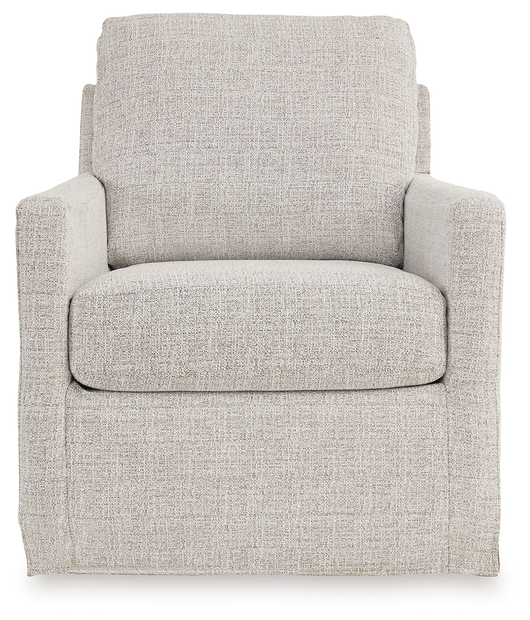Nenana Next-Gen Nuvella Stone Swivel Glider Accent Chair - A3000644 - Bien Home Furniture & Electronics