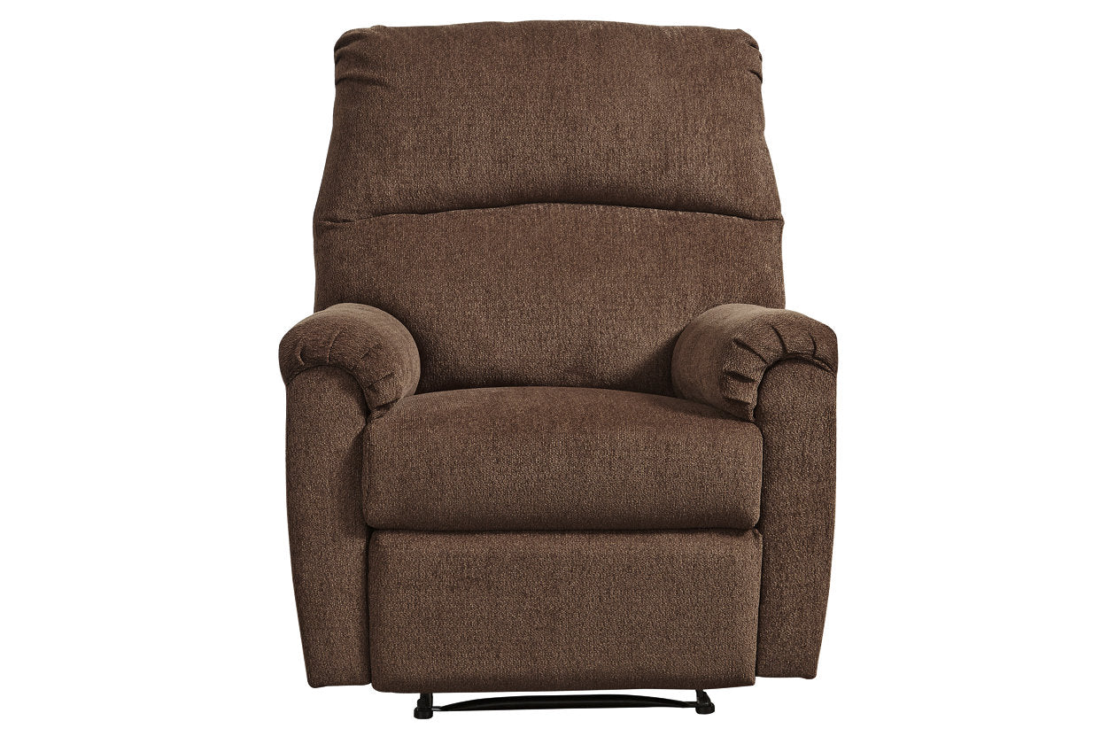 Nerviano Chocolate Recliner - 1080229 - Bien Home Furniture & Electronics