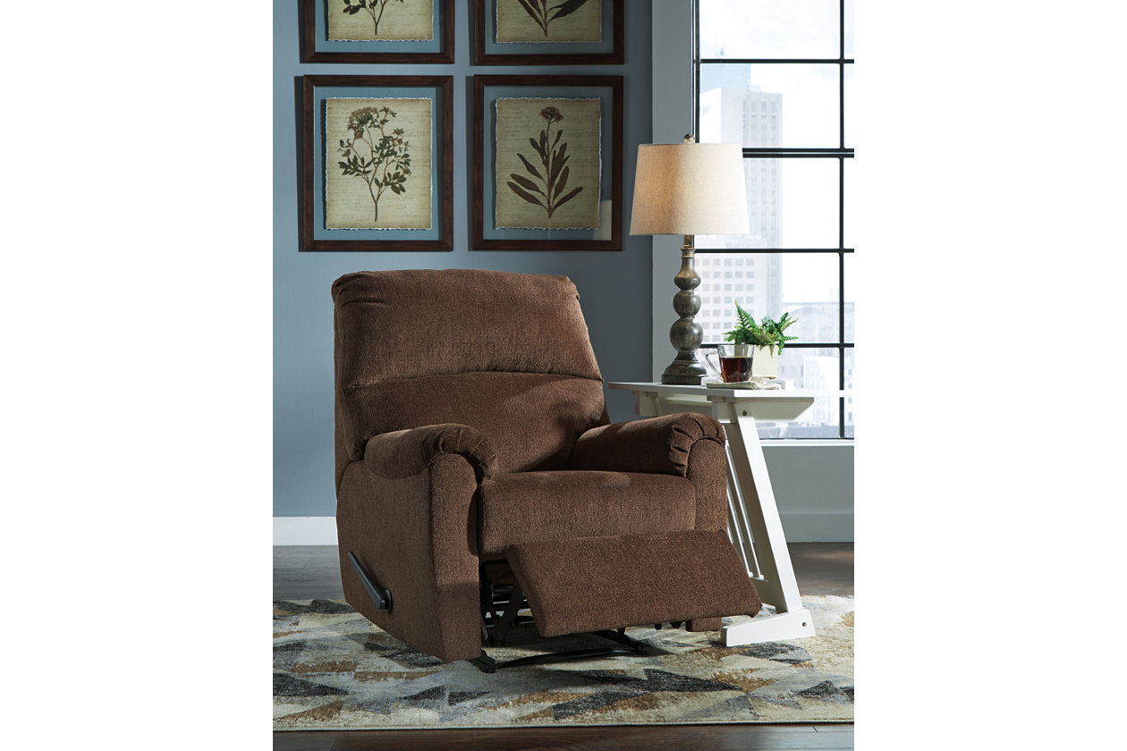 Nerviano Chocolate Recliner - 1080229 - Bien Home Furniture & Electronics