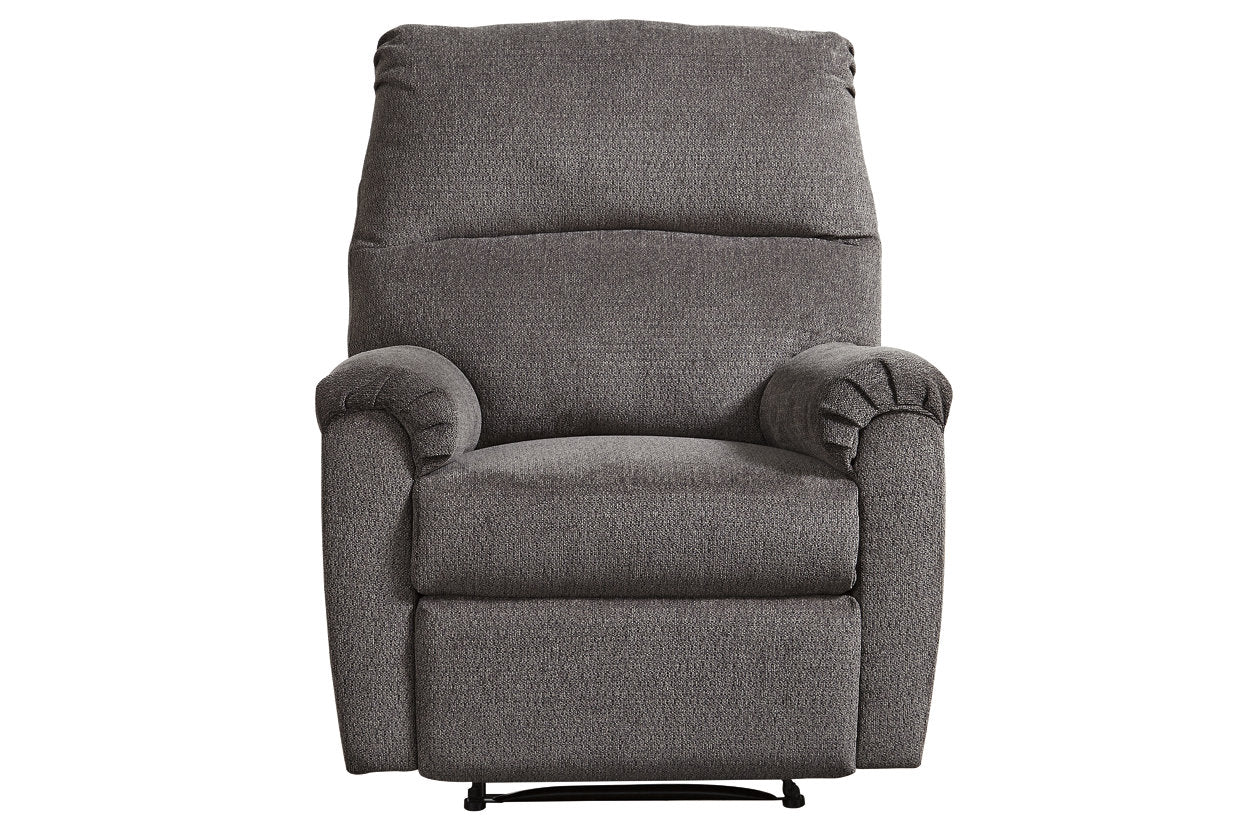Nerviano Gray Recliner - 1080329 - Bien Home Furniture & Electronics