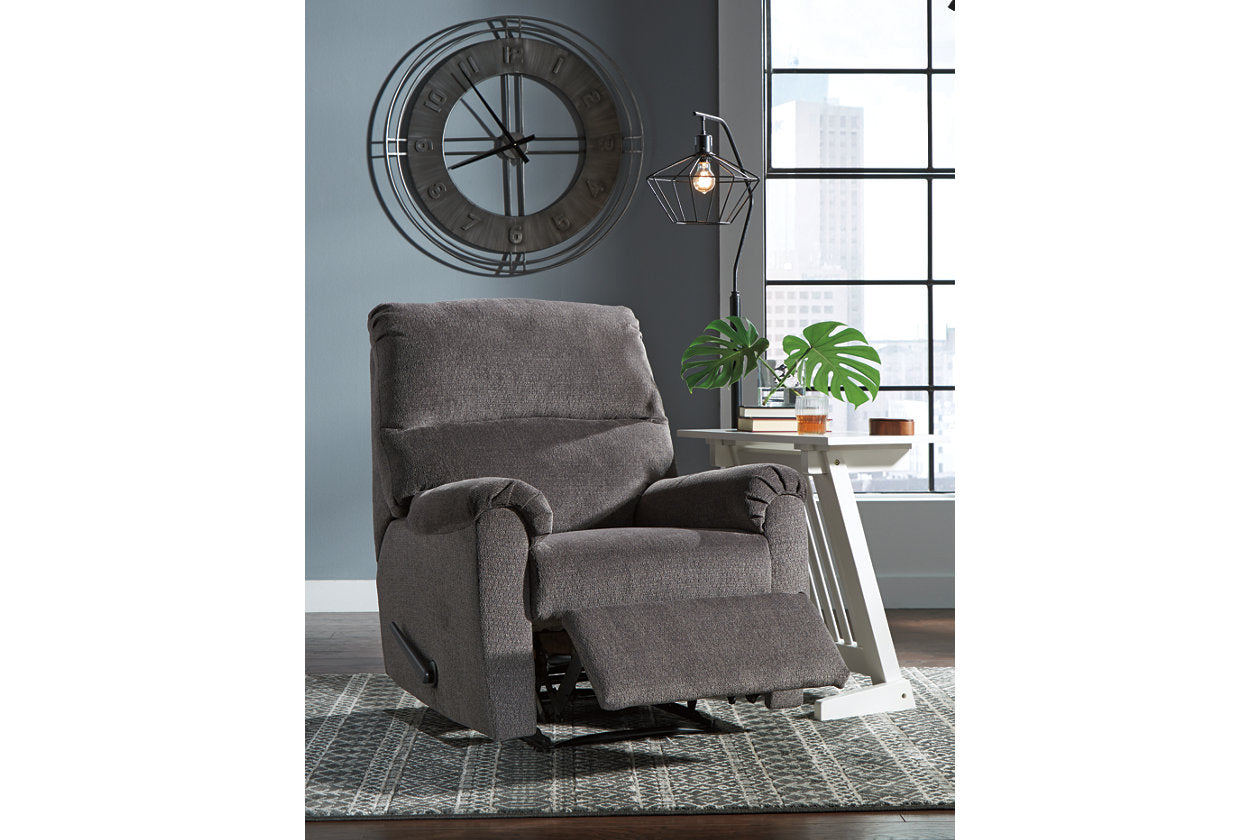 Nerviano Gray Recliner - 1080329 - Bien Home Furniture & Electronics