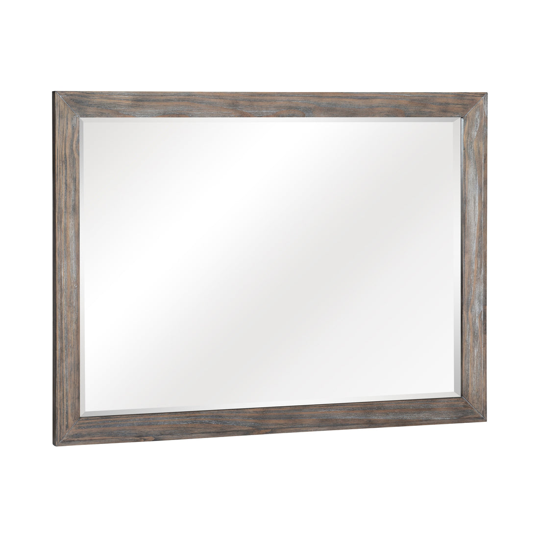 Newell Light Brown Mirror (Mirror Only) - 1412-6 - Bien Home Furniture &amp; Electronics