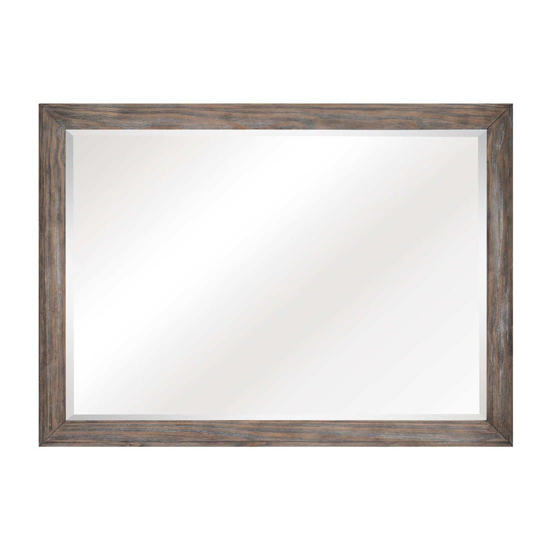 Newell Light Brown Mirror (Mirror Only) - 1412-6 - Bien Home Furniture &amp; Electronics