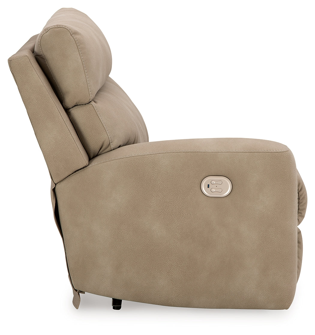 Next-Gen DuraPella Sand Left-Arm Facing Power Recliner - 6100458 - Bien Home Furniture & Electronics